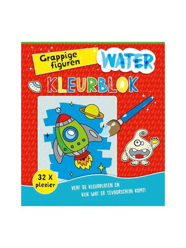 Rebo Publishers Watercolor Block Funny Figures