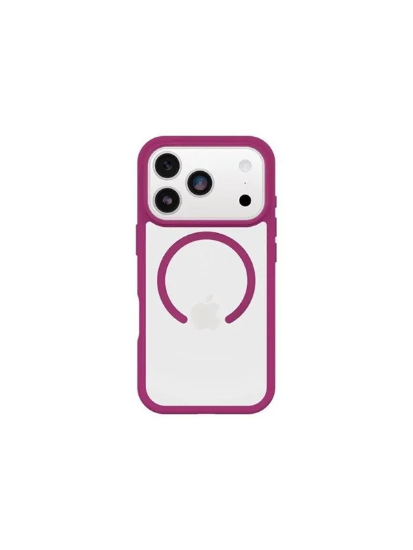 OtterBox React MagSafe Apple iPhone 17 Pro Rose Crystal - clear/pink