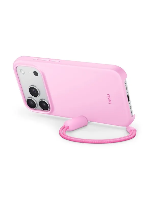 Apple Beats iPhone 17 Pro Kickstand Case with MagSafe and Camera Control - Pebble Pink