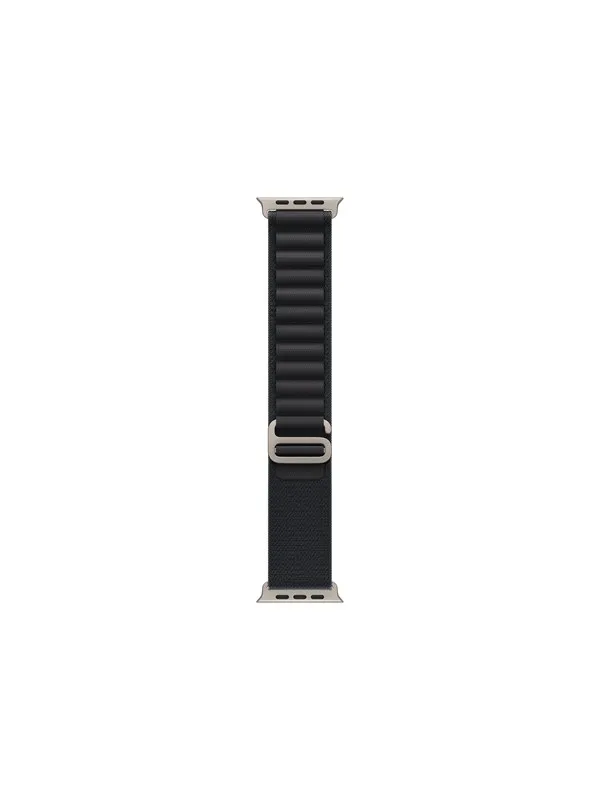 Apple 49mm Black Alpine Loop - Small - Natural Titanium Finish