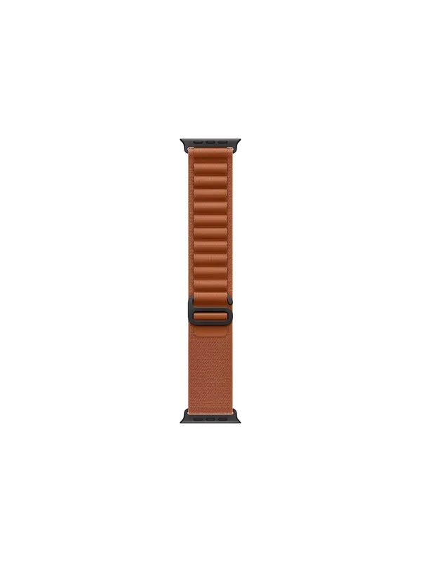 Apple 49mm Terra Cotta Alpine Loop - Small - Black Titanium Finish