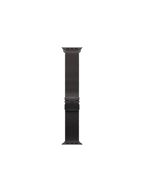 Apple 49mm Black Titanium Milanese Loop - Medium