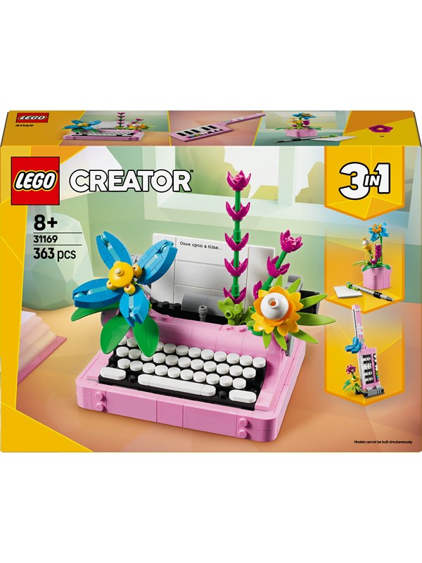 LEGO Creator 31169 Skrivemaskin med blomster