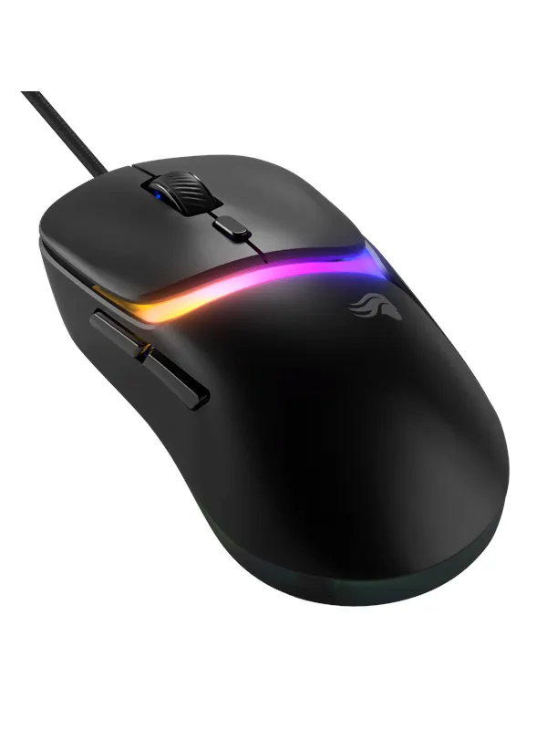 Glorious Model D3 Wired - Gaming mus - Optisk - 6 - Svart