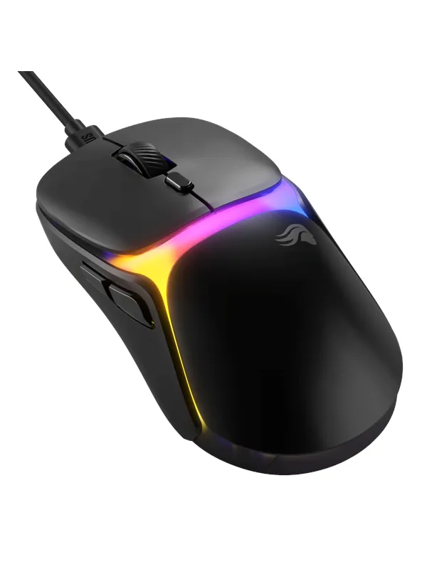Glorious Model O3 Wired - Gaming mus - Optisk - 6 - Svart