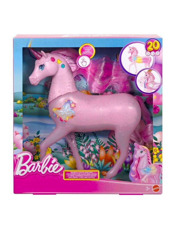 Barbie Lights & Sounds Enhjørning