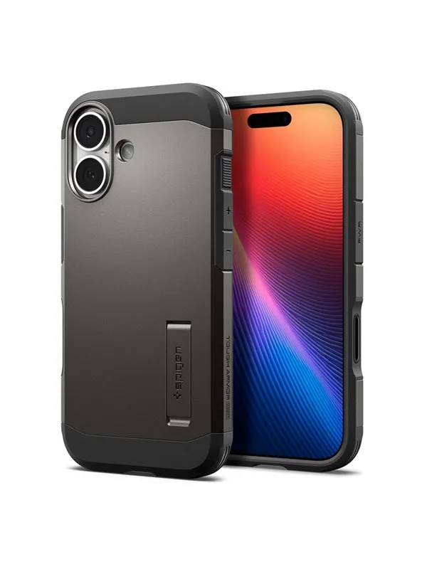 Spigen Tough Armor T MagSafe - gunmetal - iPhone 17