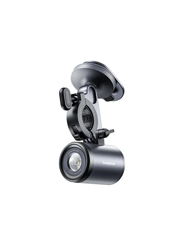 Baseus PrimeTrip Series - bike front light - LED - white/yellow light - cosmic black