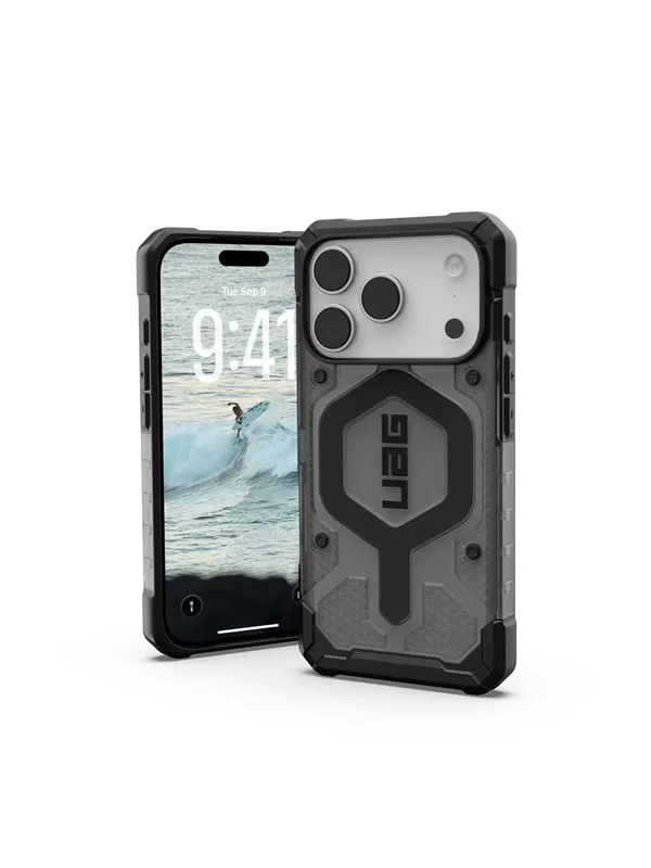 UAG Pathfinder Clear Magsafe - Ash/Black - iPhone 17 Pro