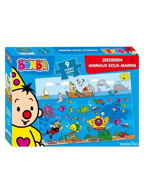 Studio 100 Bumba Puzzle Sea Animals 9 pcs.