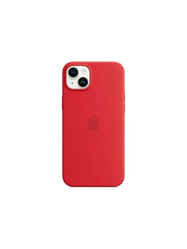 Apple iPhone 14 Plus Silicone Case with MagSafe - (PRODUCT)RED
