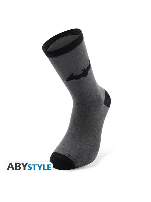 ABYstyle - DC COMICS Black & Grey Batman - Sokker