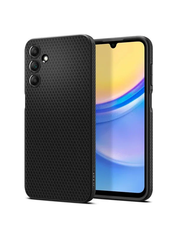 Spigen Liquid Air - matte black - Samsung Galaxy A15/A15 5G