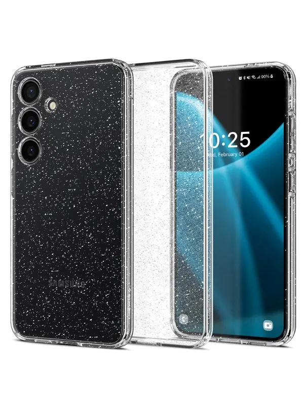 Spigen Liquid Crystal Glitter - crystal quartz - Samsung Galaxy S24