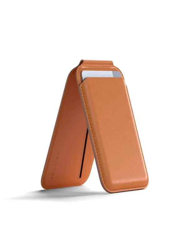 Satechi Magnetic Wallet Stand - Orange