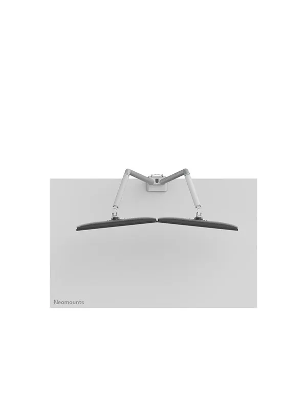 Neomounts NEXT Slim DS70-250SL2 mounting kit - full-motion - for 2 monitors - silver