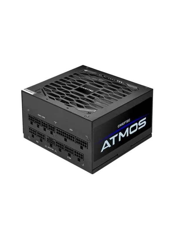 Chieftec ATMOS Series CPX-750FC - power supply - 750 Watt Strømforsyning (PSU) - 750 Watt - 120 mm - ATX 3.0 - 80 Plus Gold sertifisert