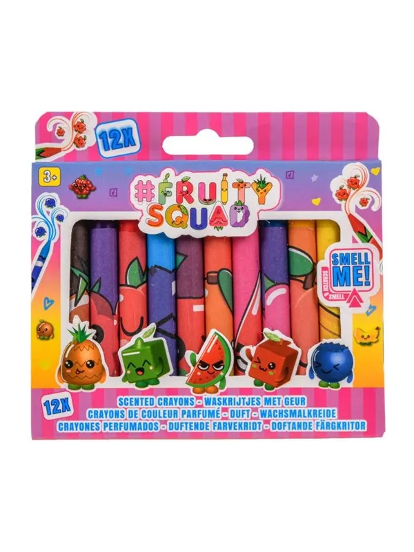 Canenco Fruity Squad Crayons with Fragrance 12pcs.