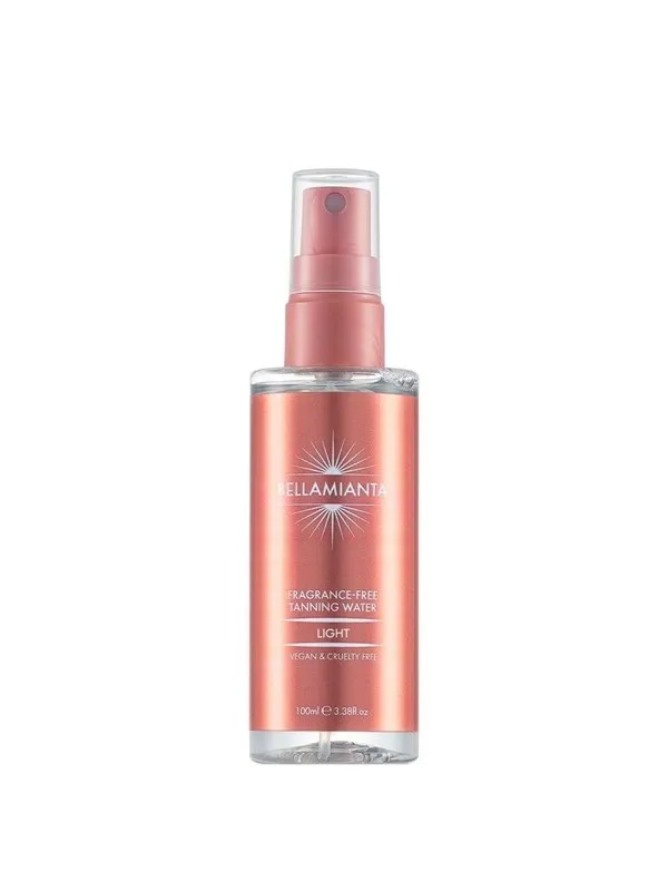 Bellamianta Fragrance Free Tanning Water Light 100 ml
