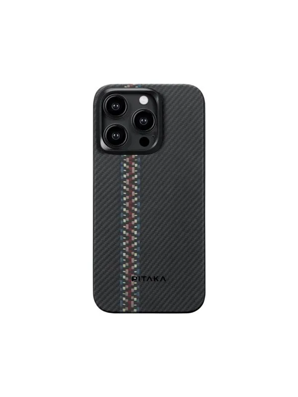 PITAKA Fusion Weaving MagEZ 4 600D rhapsody - iPhone 15 Pro Max