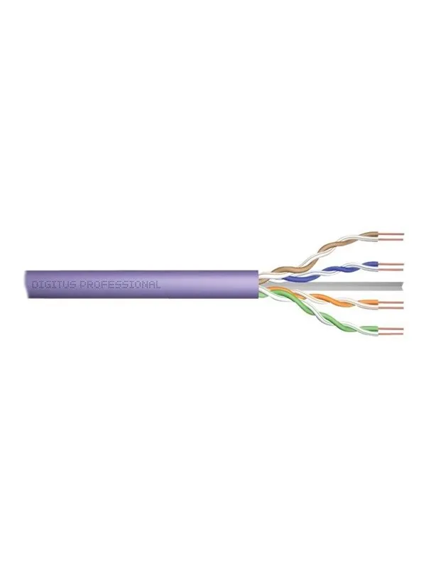 DIGITUS Professional bulk cable - 100 m - purple RAL 4005 - Purpur - 100m