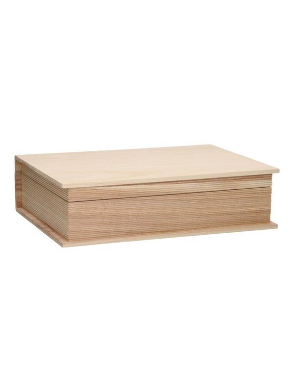 Playwood - Wooden Box in Book Shape