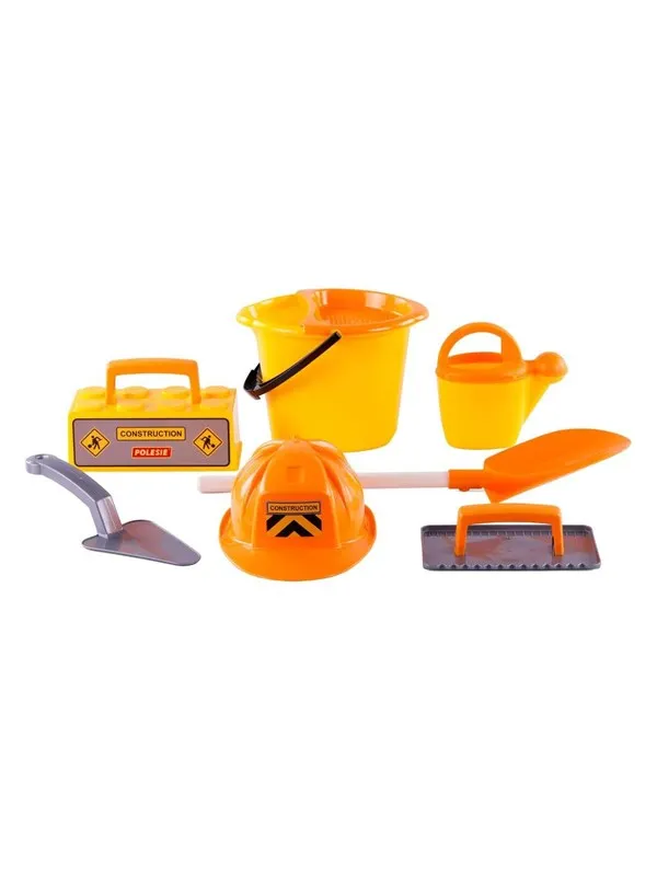 Cavallino Toys Cavallino Bucket with Masonry Set 7 pcs.