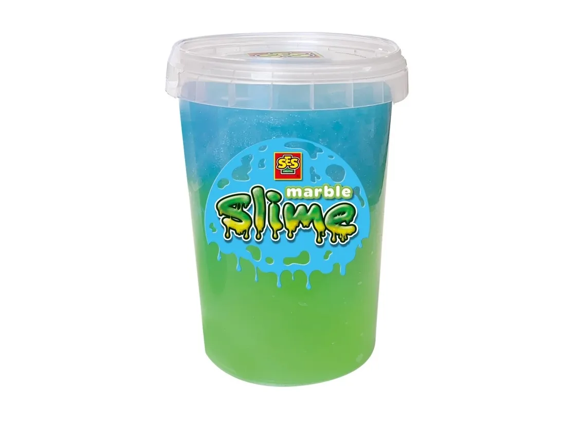 SES Creative Marble Slime - Green and Blue 200gr
