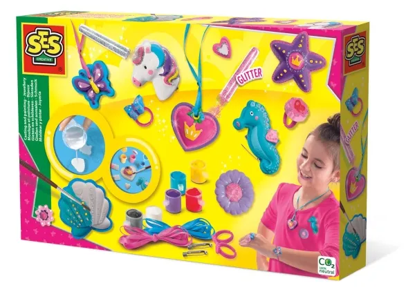 SES Creative Plaster Casting and Painting - Jewelry