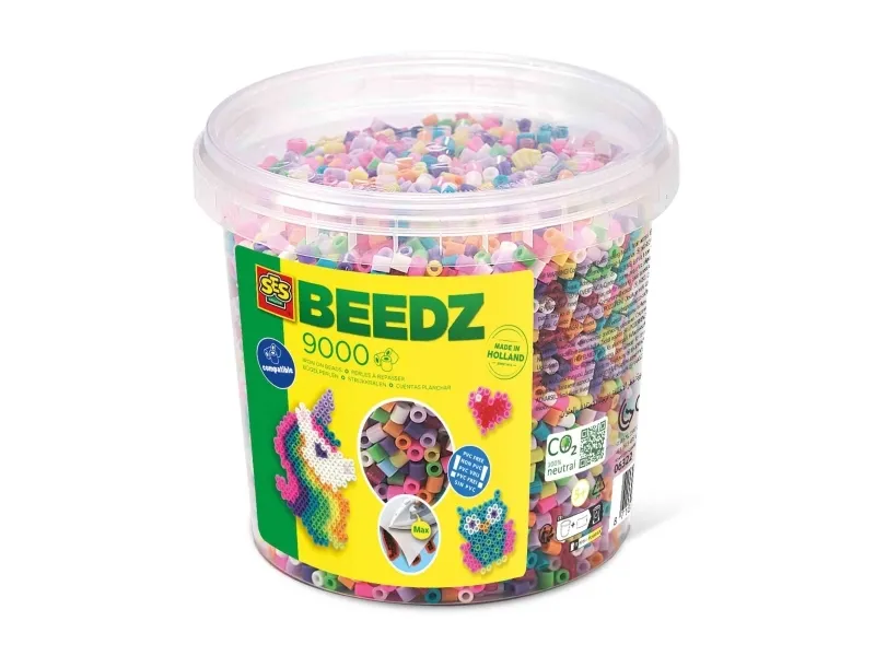 SES Creative Mix Iron-On Beads Trendy 9000 pcs.