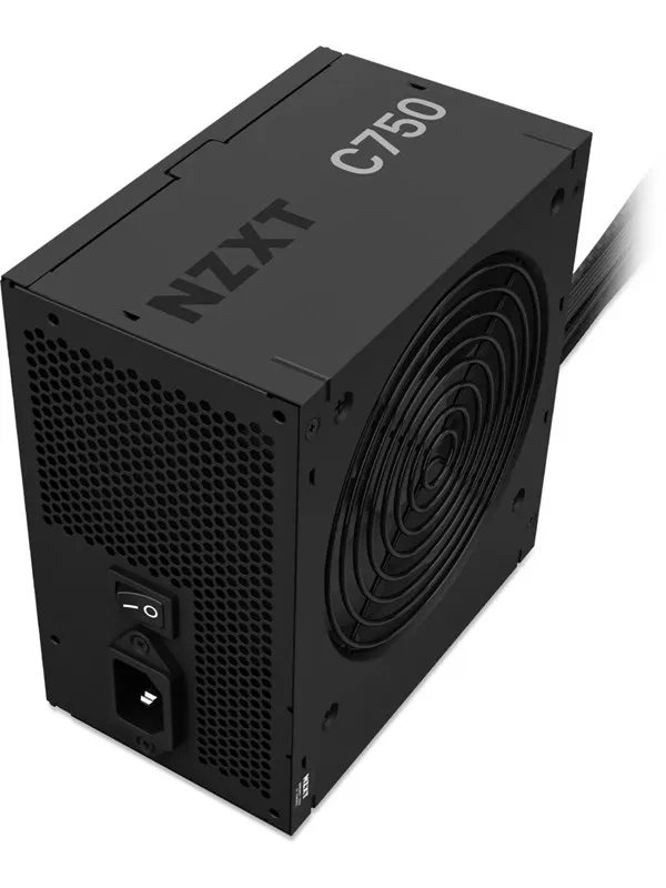 NZXT C-Series Bronze C750 Strømforsyning (PSU) - 750 Watt - 120 mm - ATX 2.53 - 80 Plus Bronze sertifisert