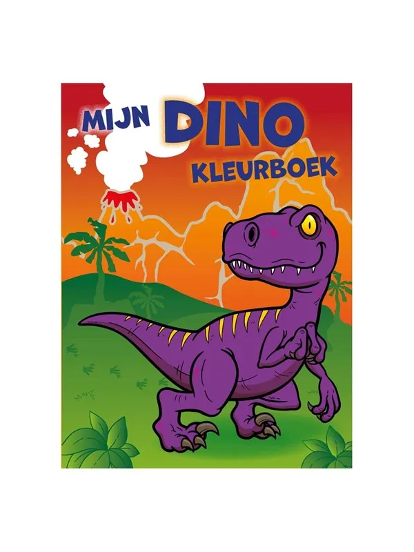 Mondikaarten My Dino Coloring Book 96pages.