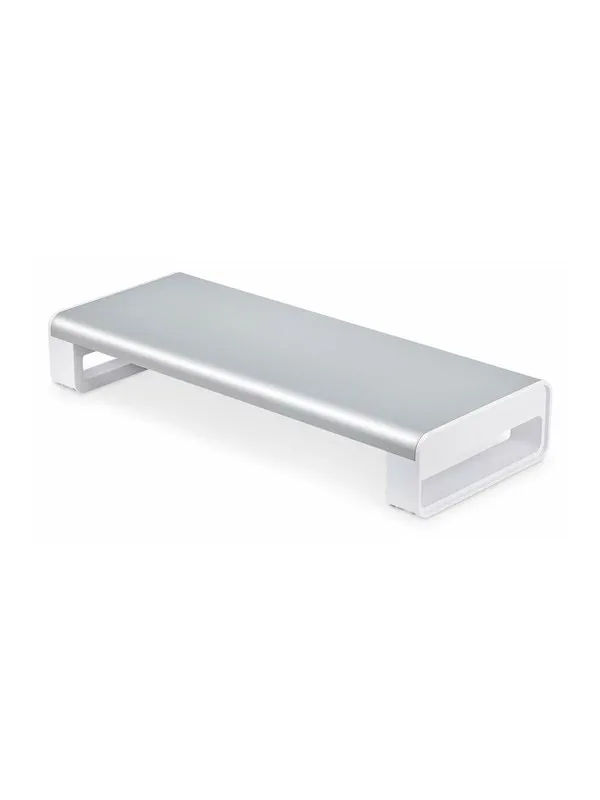 StarTech.com Ergonomic Monitor Riser Stand 33lb Max Fixed height 3.5in - monitor stand - TAA Compliant