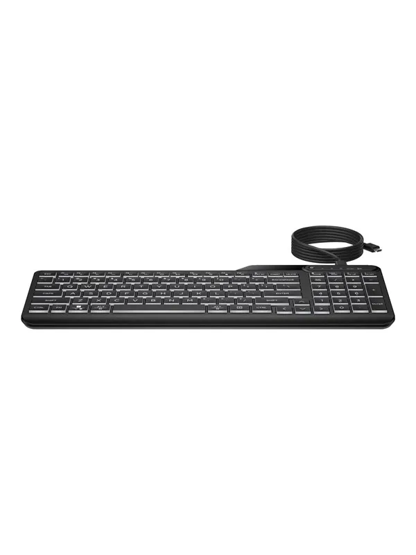 HP 400 - Tastatur - Dansk - Svart
