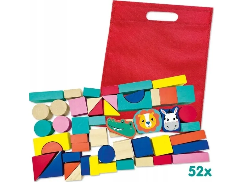 SES Creative Tiny Talents Wooden Building Blocks