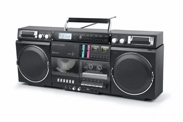 Muse M-380 GB - boombox - CD USB-host flash memory card Cassette Bluetooth - MP3-spiller