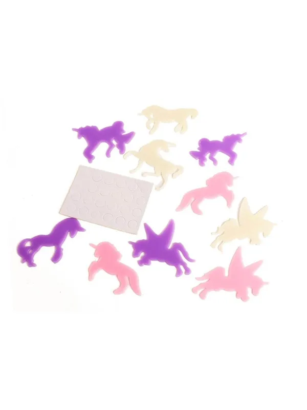 Toi-Toys Glow in the Dark Stickers Unicorn