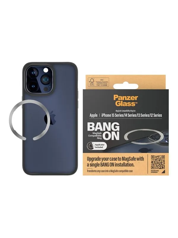 PanzerGlass Bang On MagSafe Compatibility Ring for 15 | 14 | 13 | 12