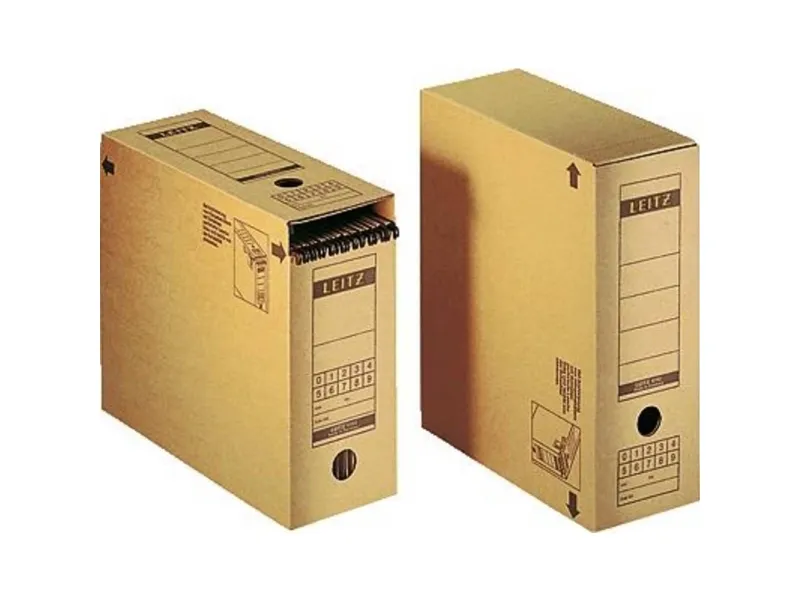 Leitz - storage box - for A4 - natron brown