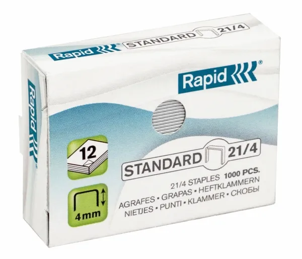 Rapid Standard - staples - 21/4 - 4 mm - pack of 1000