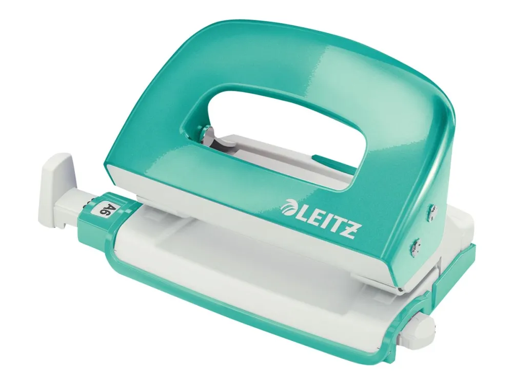 Leitz Hullemaskin  WOW Mini 2 hull/10 ark Isblå