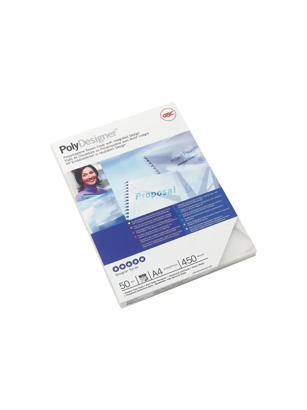 GBC PolyClearView - 50 pcs. - binding cover