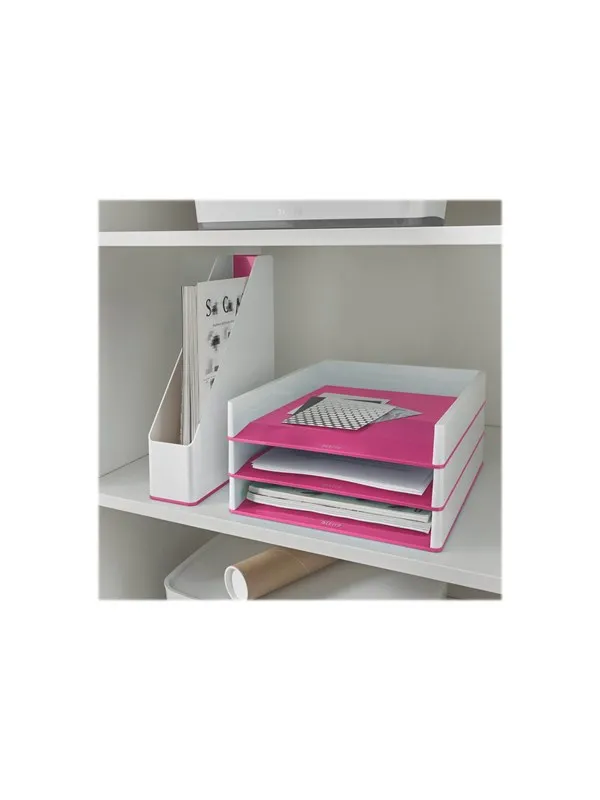 Leitz Brevkurv  WOW Dual Rosa