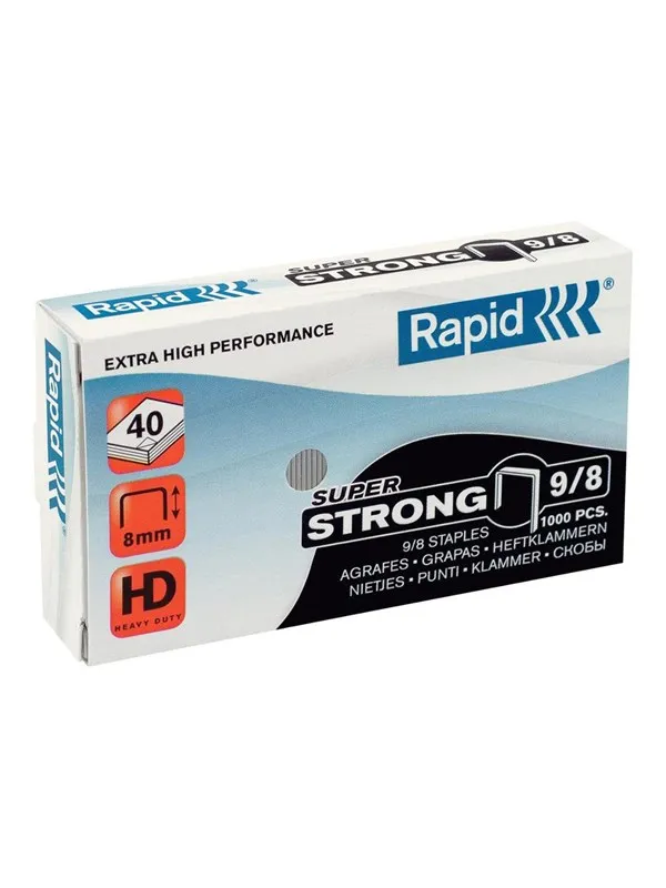 Rapid Super Strong - staples - 9/8 - 8 mm - pack of 5000