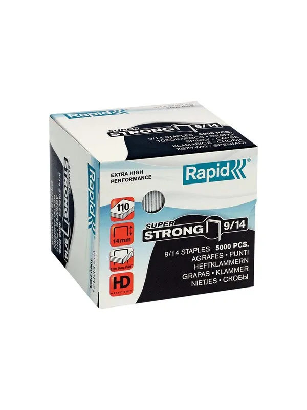 Rapid Super Strong - staples - 9/14 - 14 mm - pack of 5000