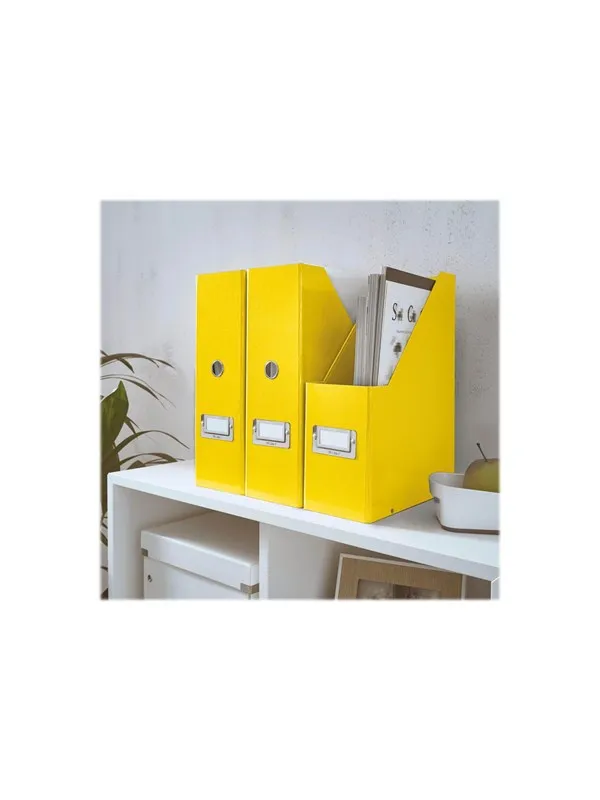 Leitz Tidsskriftsamler Click & Store  WOW Gul