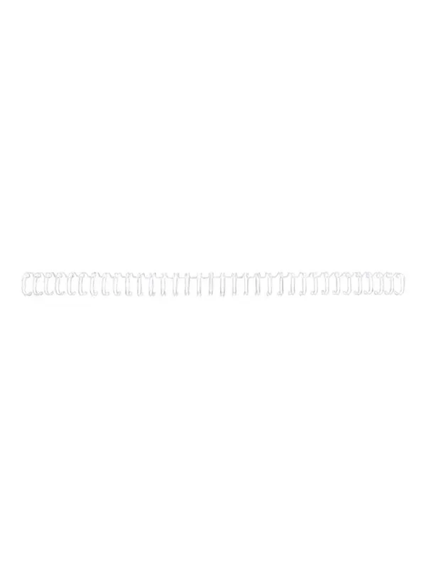 GBC Metallspiral  3:1 NO4 A4 Hvit