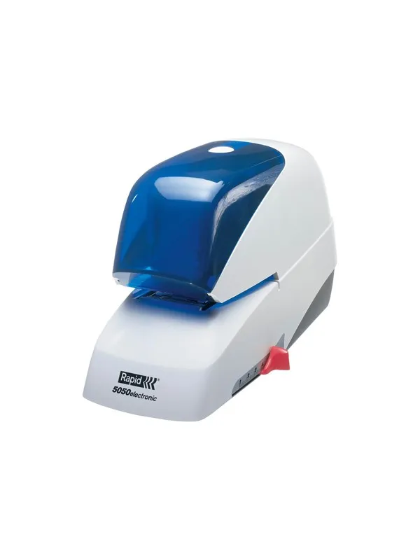 Rapid Stiftemaskin elektrisk  Supreme R5050E 50 ark Hvit/blå
