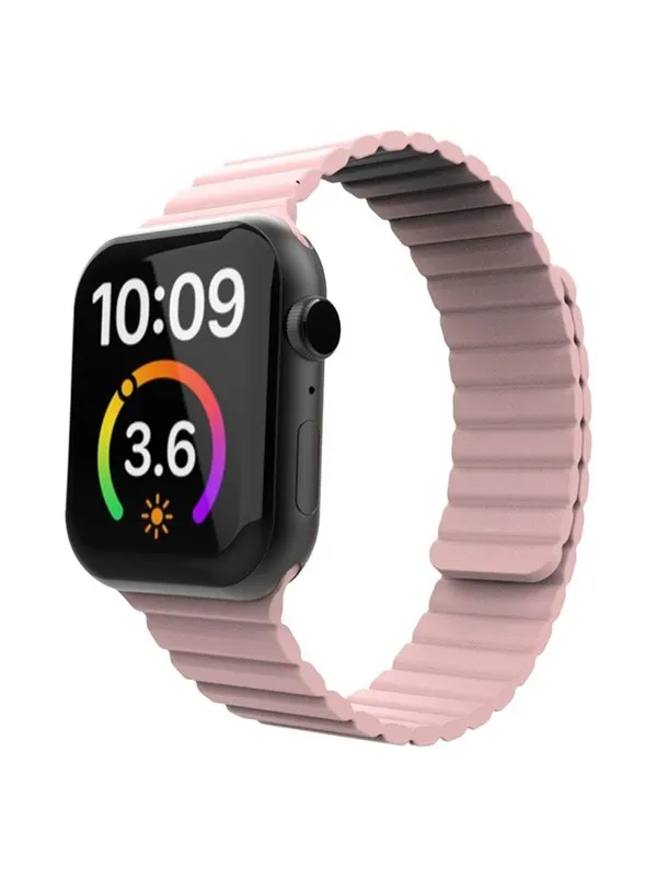 Lippa Apple Watch Magnetic Silicone Strap 38/40/41 - Pink