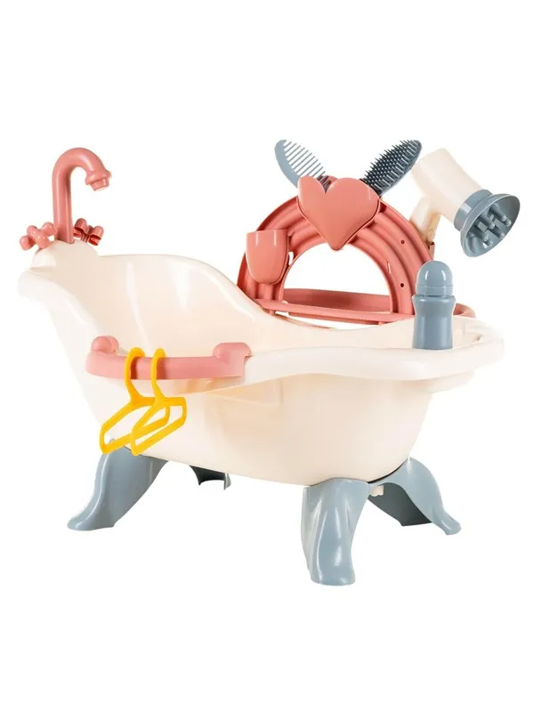 Cavallino Toys Cavallino Doll Bath Set Pastel 15 pcs.